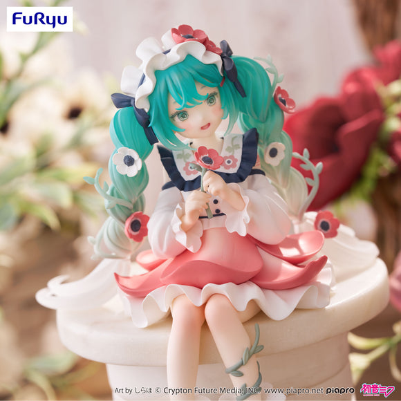 [PRE-ORDER] FuRyu Corporation Hatsune Miku Noodle Stopper Figure -Flower Fairy Anemone-