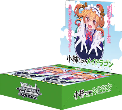Weiss Schwarz Booster CASE Miss Kobayashi’s Dragon Maid English Edition Trading Card Games (18 Pack)