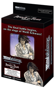 Weiss Schwarz Trial Deck+ Attack On Titan: Final Season English Edition Trading Card Games