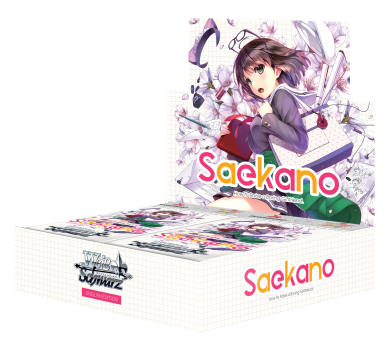 Weiss Schwarz Booster Pack Saekano: How to Raise a Boring Girlfriend English Edition Trading Card Games
