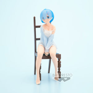 Banpresto -Relax Time- Rem Re:Zero -Starting Life In Another World- Prize Figure