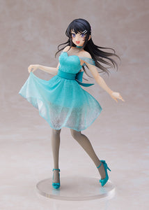 Taito - Coreful Figure - Sakurajima Mai ~Clear dress ver.~ Rascal Does Not Dream of a Dreaming Girl Prize Figure