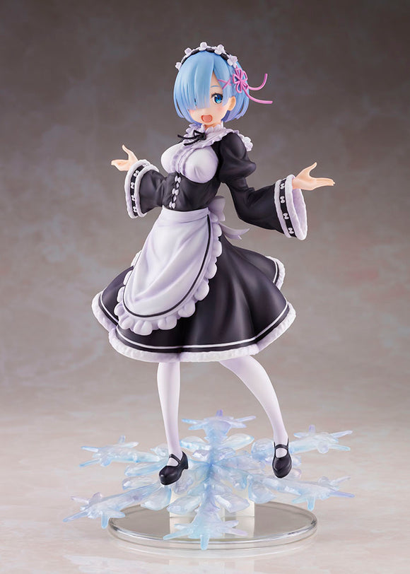 Taito AMP Figure - Rem (Winter Maid Ver.) Re:Zero Starting Life in Another World Prize Figure