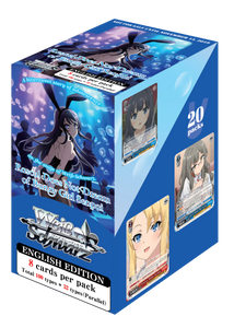 Weiss Schwarz Booster Pack Rascal Does Not Dream of Bunny Girl Senpai (reprint) English Edition Trading Card Games