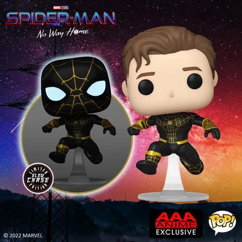 Funko POP! Spider-Man: No Way Home Unmasked Spider-Man Black Suit Pop! –  BLYN Toys