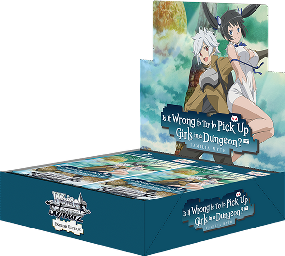 Weiss Schwarz Booster Pack Is It Wrong to Try to Pick Up Girls in a Dungeon? English Edition Trading Card Games